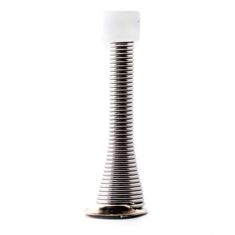 Spring Door Stop Chrome 1pc