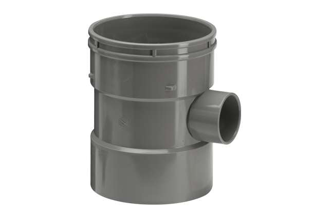 Terrain Solvent Soil 110mm Access Boss Pipe Grey