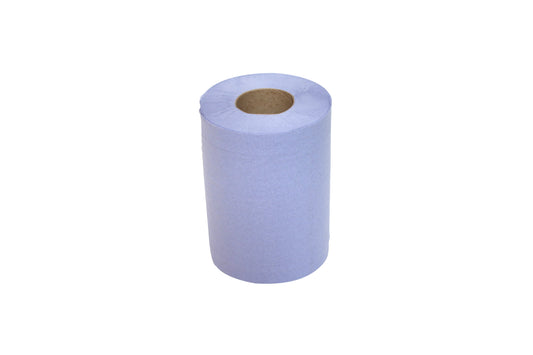 2 Ply Blue Paper Tissue roll 1pc