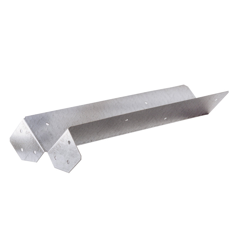 Arris Rail Fence Bracket - Galvanised -  300mm