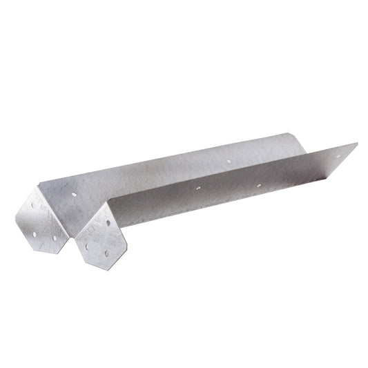 Arris Rail Fence Bracket - Galvanised -  300mm