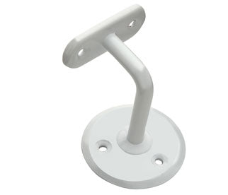 White Handrail Bracket 65mm