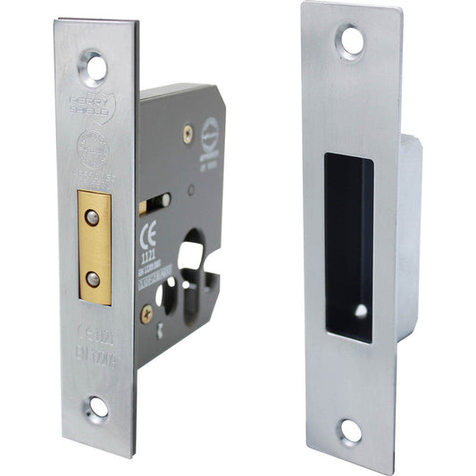 Euro Profile Deadlock 64mm Nickel