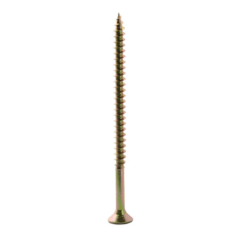 Single Thread Countersunk Pozi Screws 6.0 x 100mm - 100 Pack