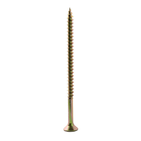 Single Thread Countersunk Pozi Screws 6.0 x 100mm - 100 Pack