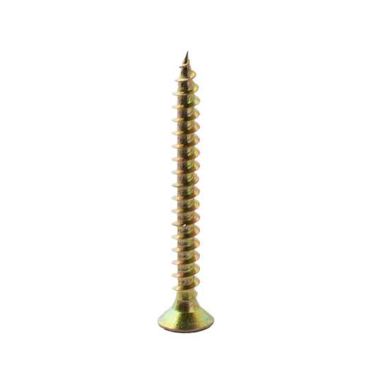 Single Thread Countersunk Pozi Screws 4.0 x 50mm - 200 Pack