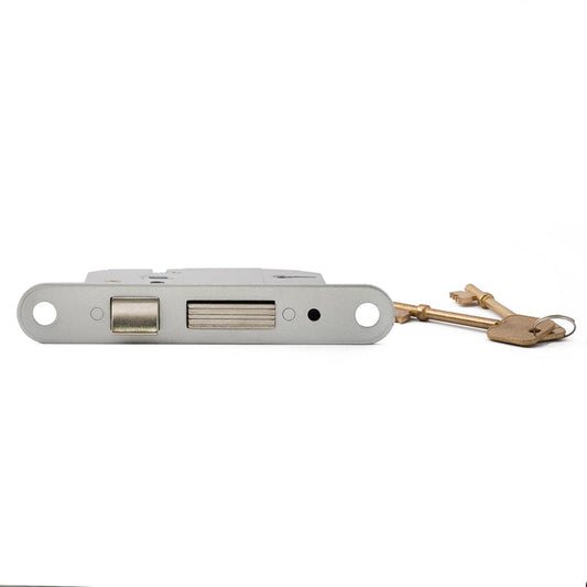 5 lever sashlock 64mm Satin Chrome