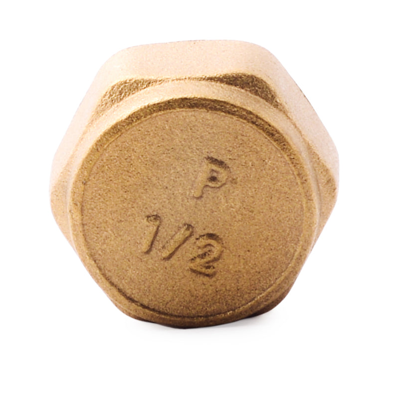 Brass Cap 1/2"