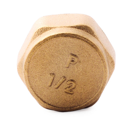 Brass Cap 1/2"