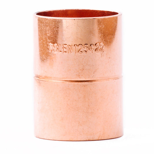 End feed straight coupler 22mm