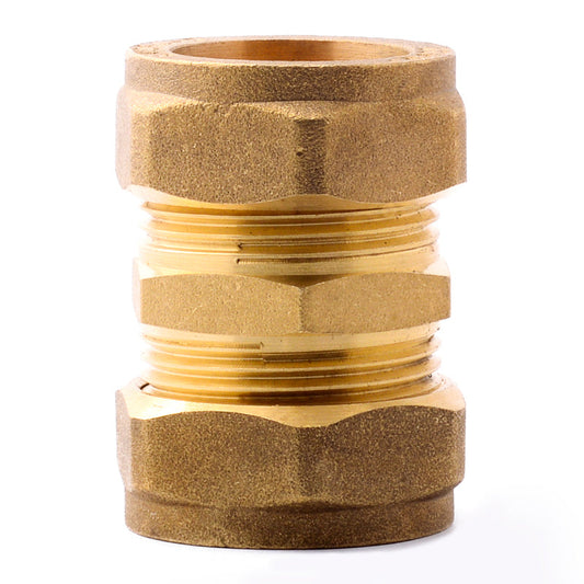 Compression straight coupler 22mm