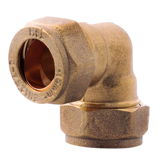 Compression elbow 15mm