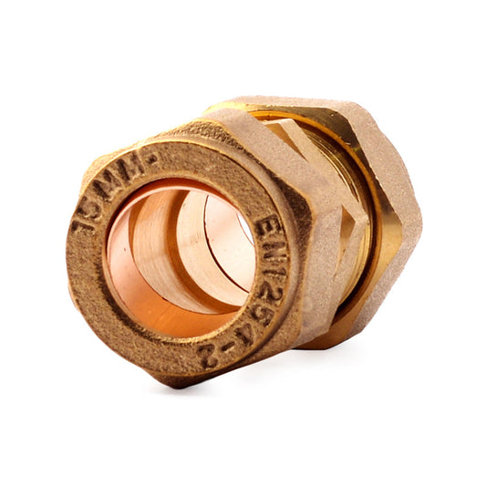 Compression reduced coupler 22x15mm