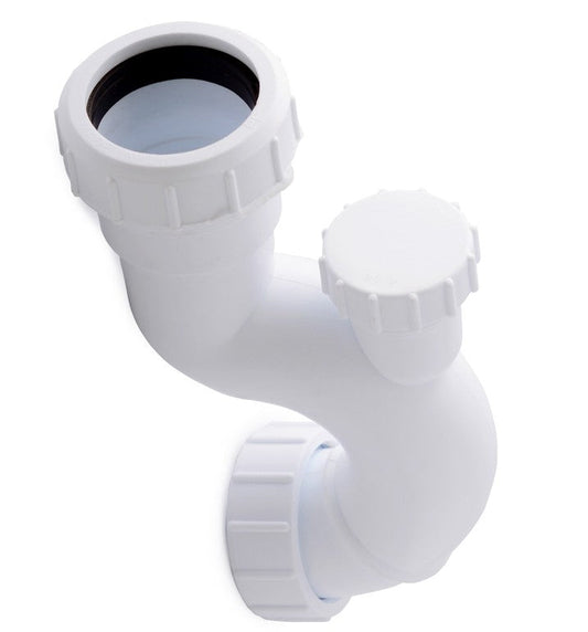 Shallow bath trap 20mm seal 40mm