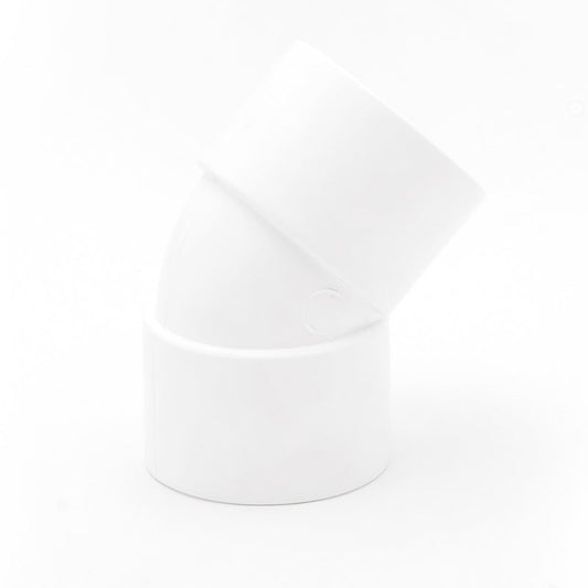 Solvent weld bend 135  32mm white