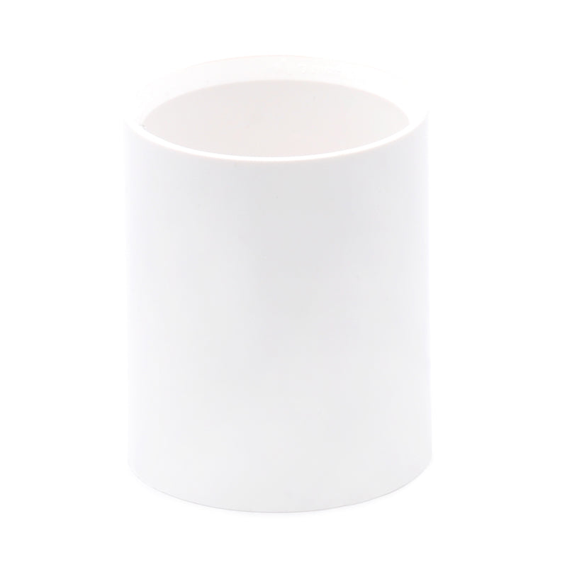 Solvent weld straight coupling 40mm white