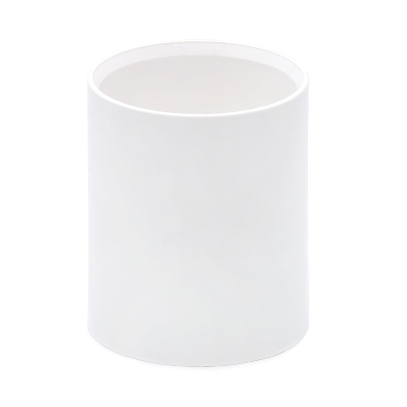 Solvent weld straight coupling 32mm white