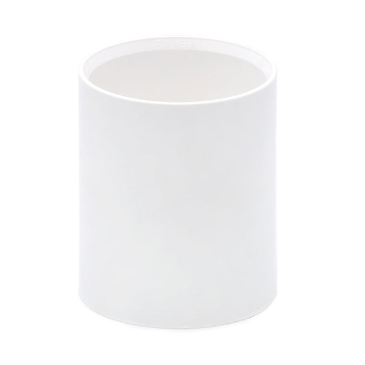 Solvent weld straight coupling 32mm white