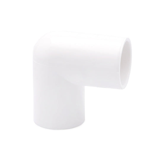 Overflow Bend 21.5mm 90° White