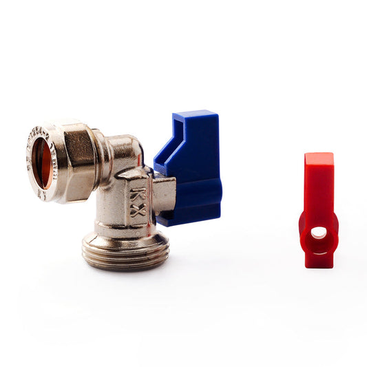 Washing Machine Tap Angled 15mm