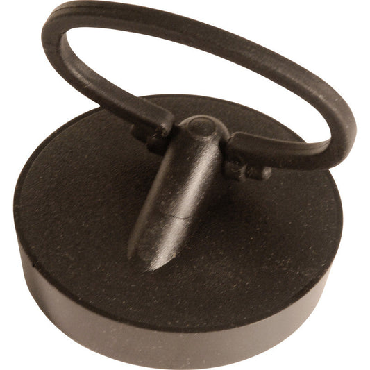 McAlpine black pvc plug & handle 1 1/4"