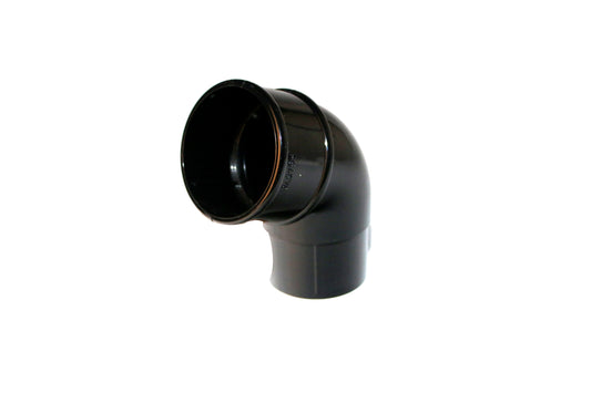 68mm Down Pipe Bend 112.5° black