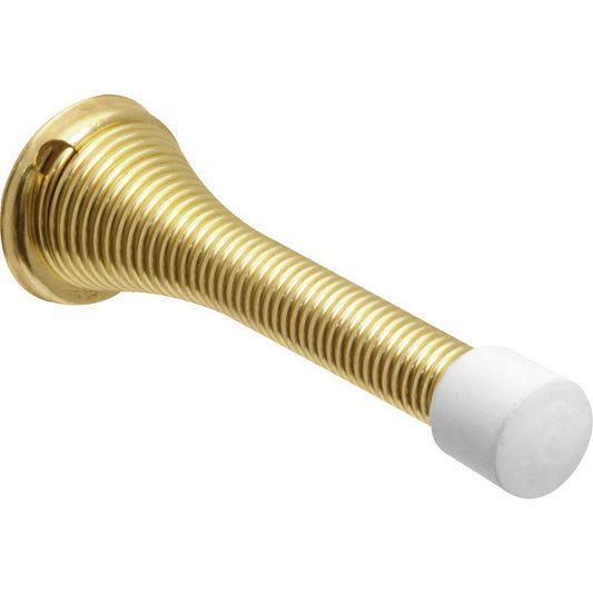 Spring Door Stop Brass 5 Pack