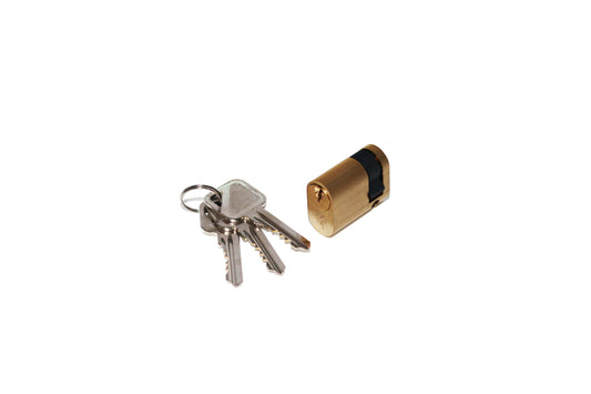 Single Oval Cylinder 5-25mm (40) Brass