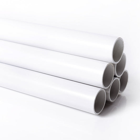 Solvent Weld Waste Pipe 30m 40mm x 3m White