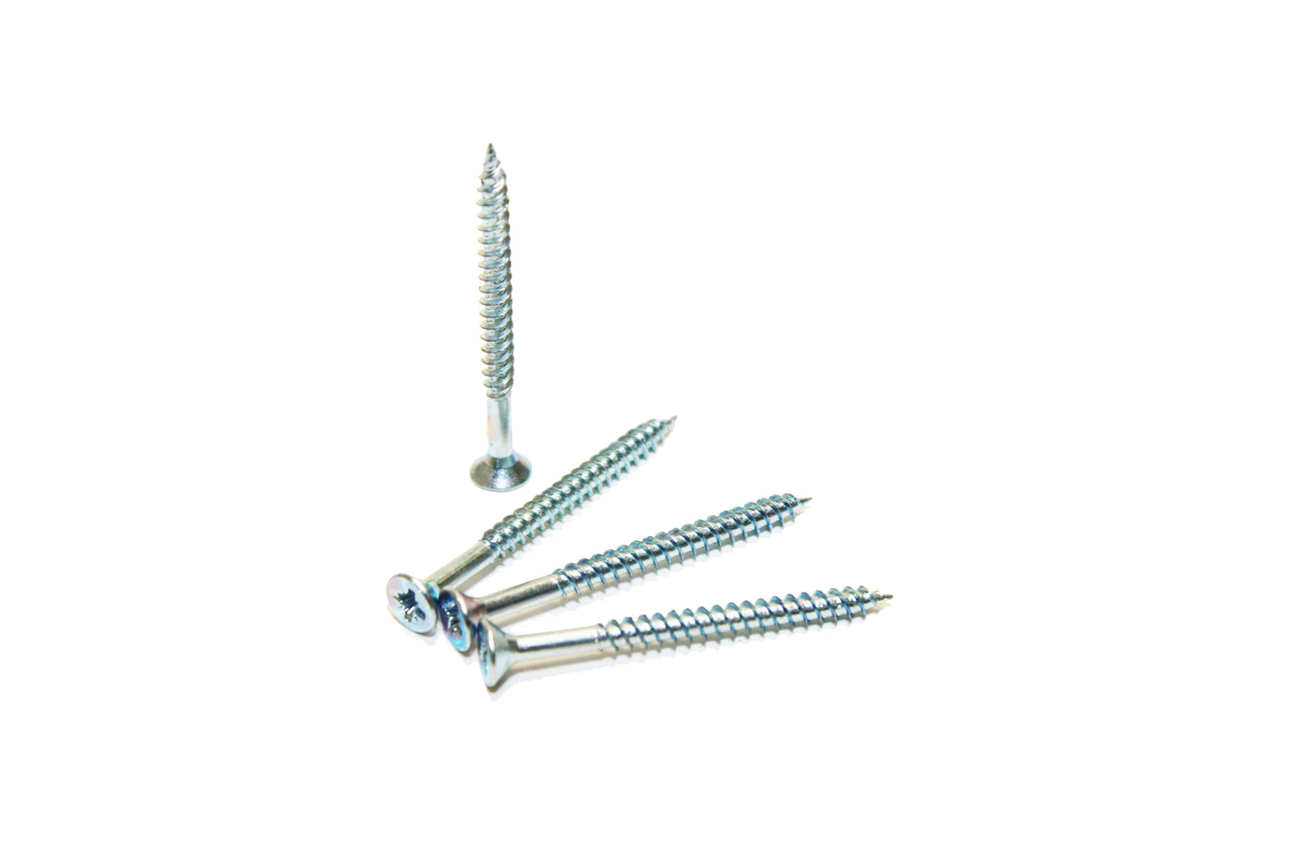 Twin Thread Countersunk Pozi Screws 4.0 x 50mm - 200 Pack