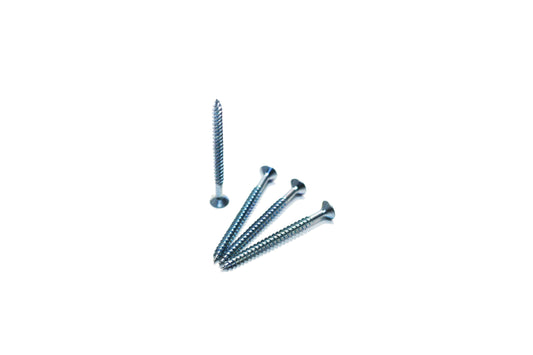 Twin Thread Countersunk Pozi Screws 5.0 x 65mm - 100 Pack