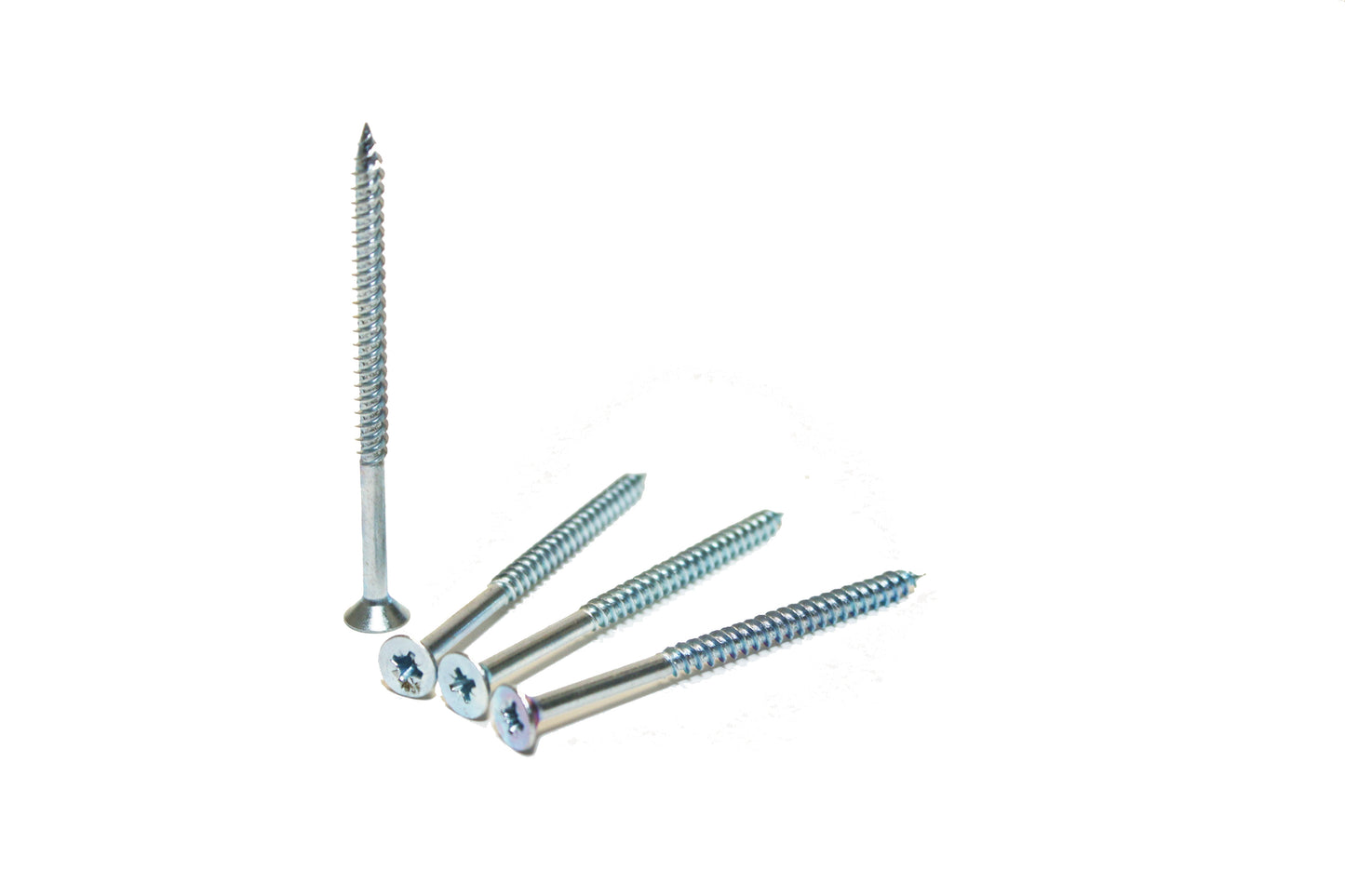Twin Thread Countersunk Pozi Screws 5.0 x 75mm - 100 Pack