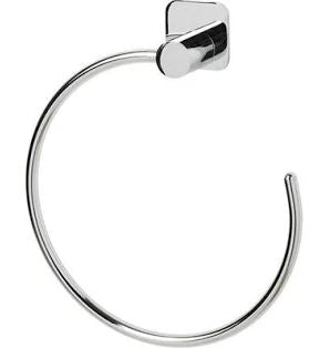 Crome Metal Towel Ring Holder Wall