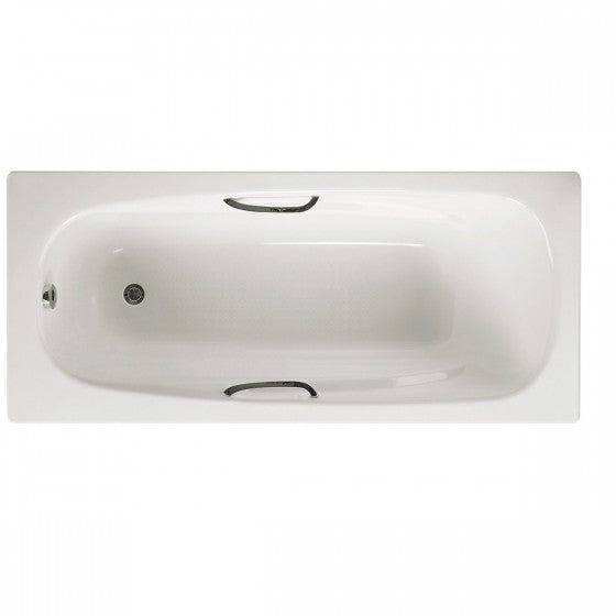 Steel Bath with Anti Slip and Hand Grips 1500x700mm