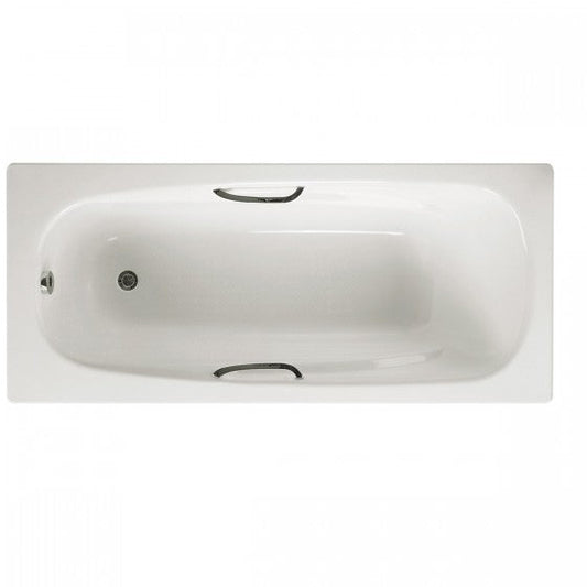 Steel Bath with Anti Slip and Hand Grips 1500x700mm