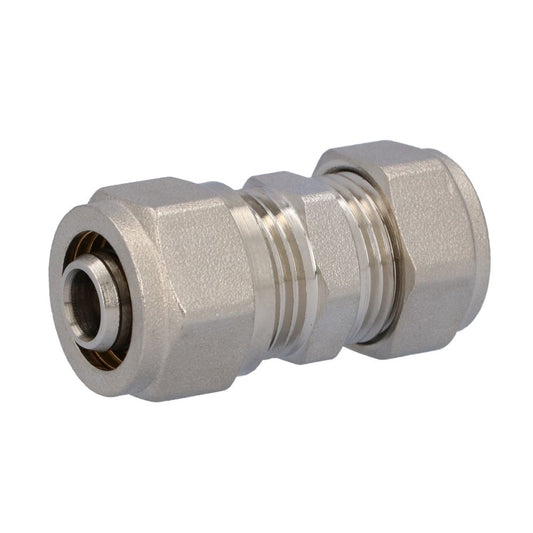 Nova Therm 16mm PEX x 15mm Copper Straight Compression Coupler