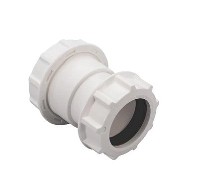 Unequal 32mmx40mm Waste To Trap Connector (Compression x BSP)
