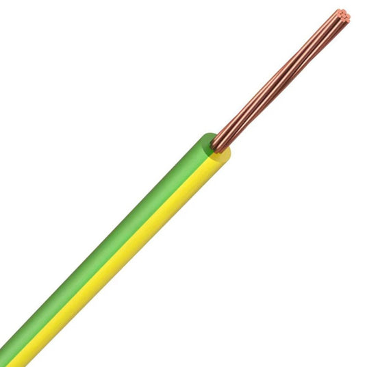 6491B 16.0mm² Green/Yellow Basec Cable 1-Core 1M