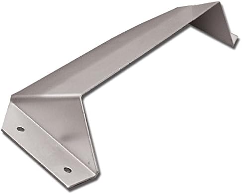 16'' (400mm) Letter Box Security Hood-Silver