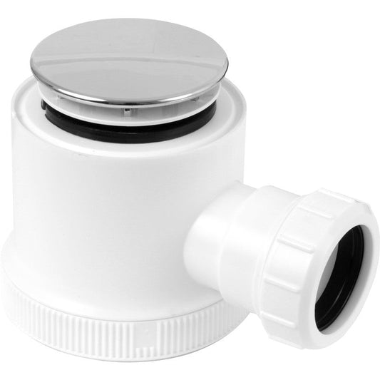 Shower Trap Dome Chrome