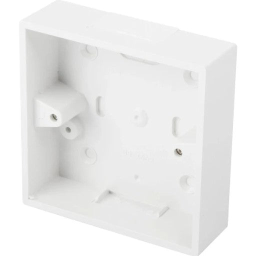 35mm 1 Gang Surace Box PVC