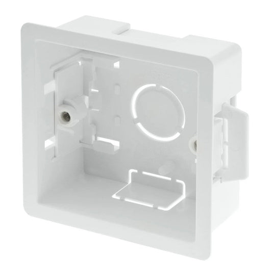 Dry Lining Plasterboard Box 1 Gang 35mm ABS 1pc