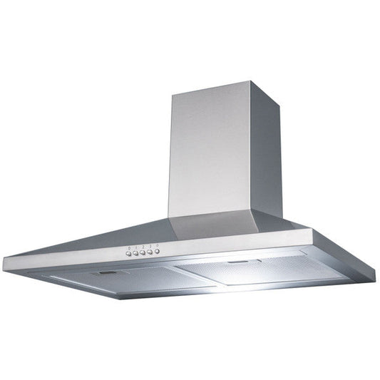 60cm Chimney Cooker Hood Kitchen Extractor Fan In Stainless Steel