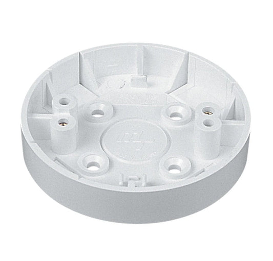Adaptor Ceiling Rose 2 Knockouts For mmt1+2 White (Biscuit Box)