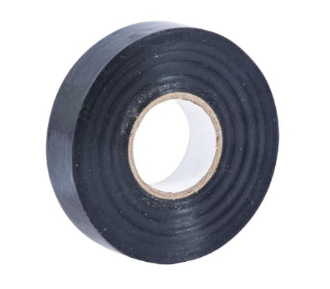Black PVC Insulation Tape Flame Retardant 19mm x 33m