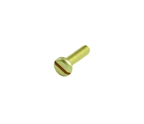 M4 x 6mm Conduit Box Screw Pan Head Slotted Machine Brass 100pcs