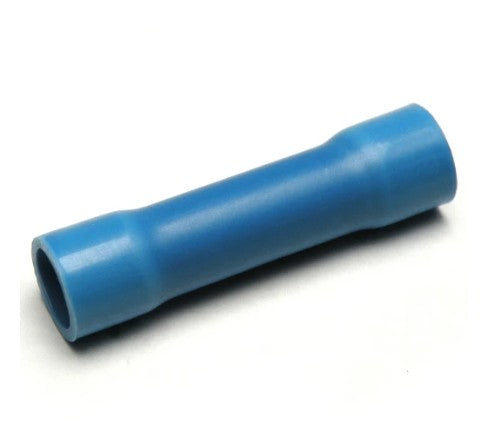 1.5-2.5mm²  Pre-Insulated Butt Connector Blue pack of 100pc