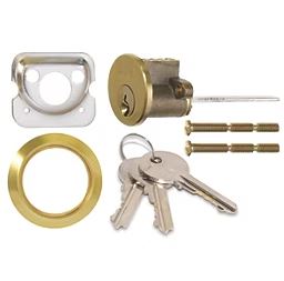 5 PIN RIM CYLINDER BRASS