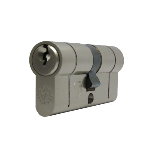 Anti-snap Double Euro Cylinder 25-40mm (75) Satin Chrome