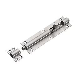 Door Bolt Chrome 100mm